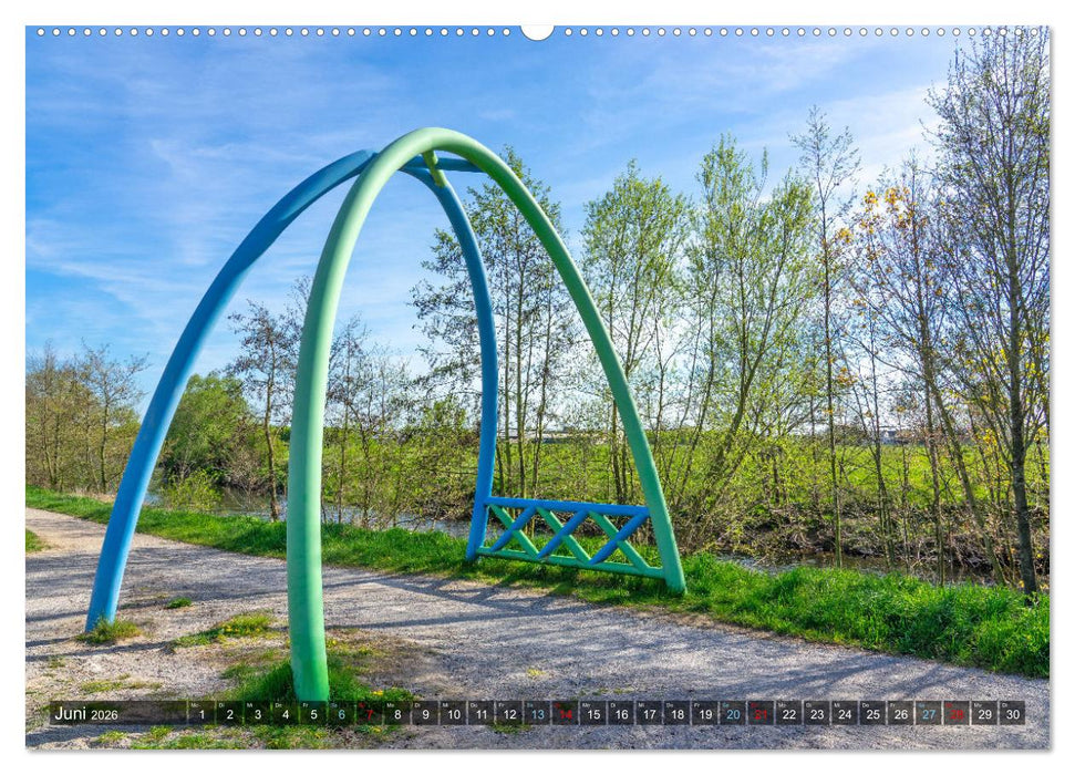 Entlang der Rur im Kreis Heinsberg (CALVENDO Wandkalender 2026)