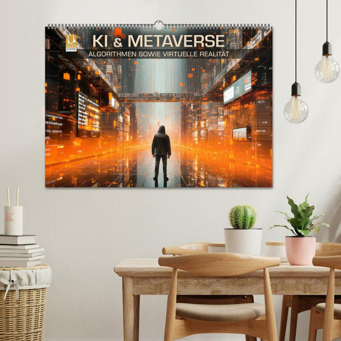 KI UND METAVERSE Algorithmen sowie virtuelle Realität (CALVENDO Wandkalender 2026)