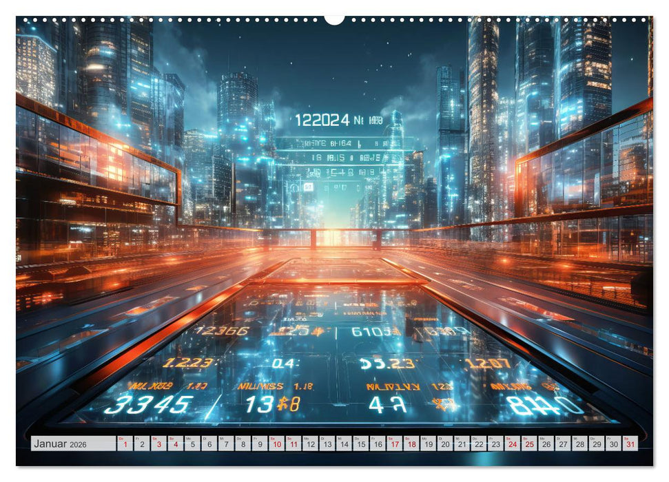 KI UND METAVERSE Algorithmen sowie virtuelle Realität (CALVENDO Wandkalender 2026)