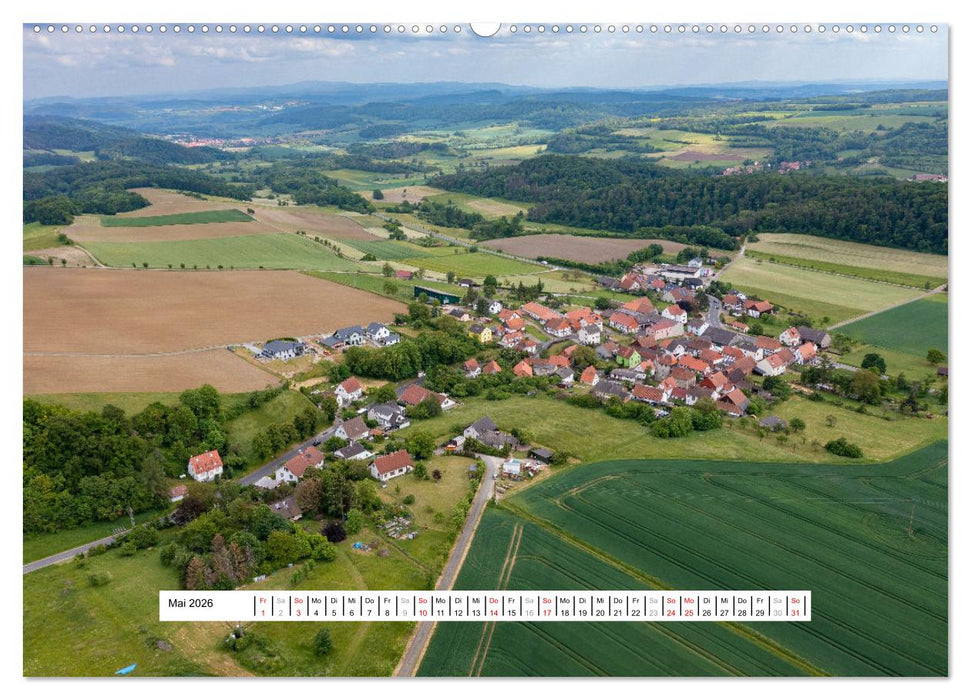 Die Ringgau Dörfer (CALVENDO Premium Wandkalender 2026)