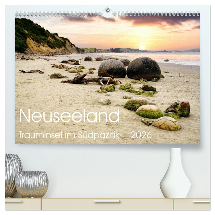 Neuseeland Trauminsel im Südpazifik (CALVENDO Premium Wandkalender 2026)