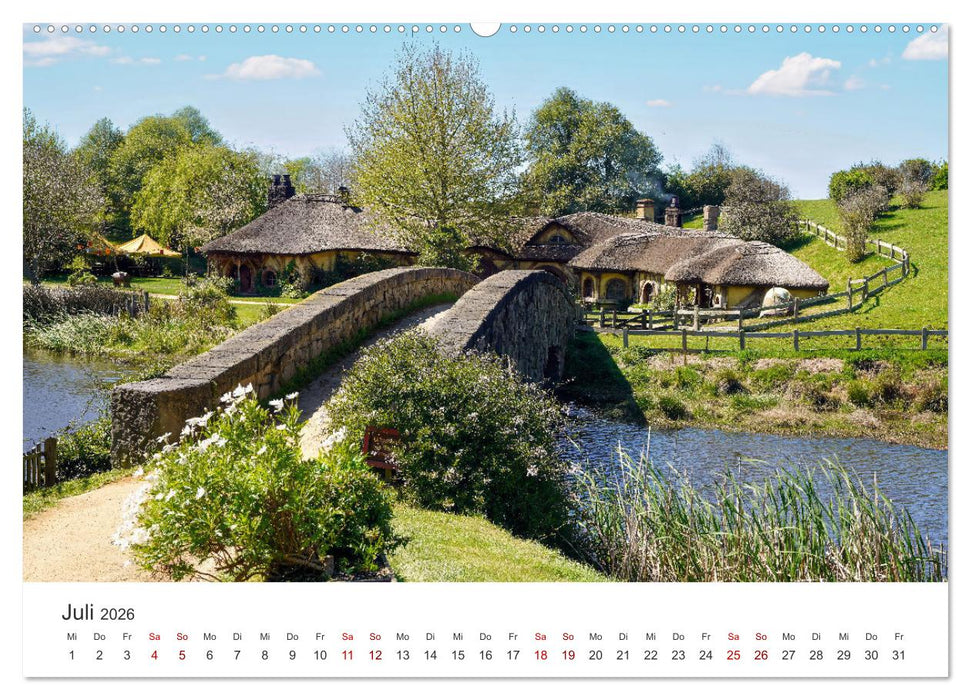 Neuseeland Trauminsel im Südpazifik (CALVENDO Premium Wandkalender 2026)