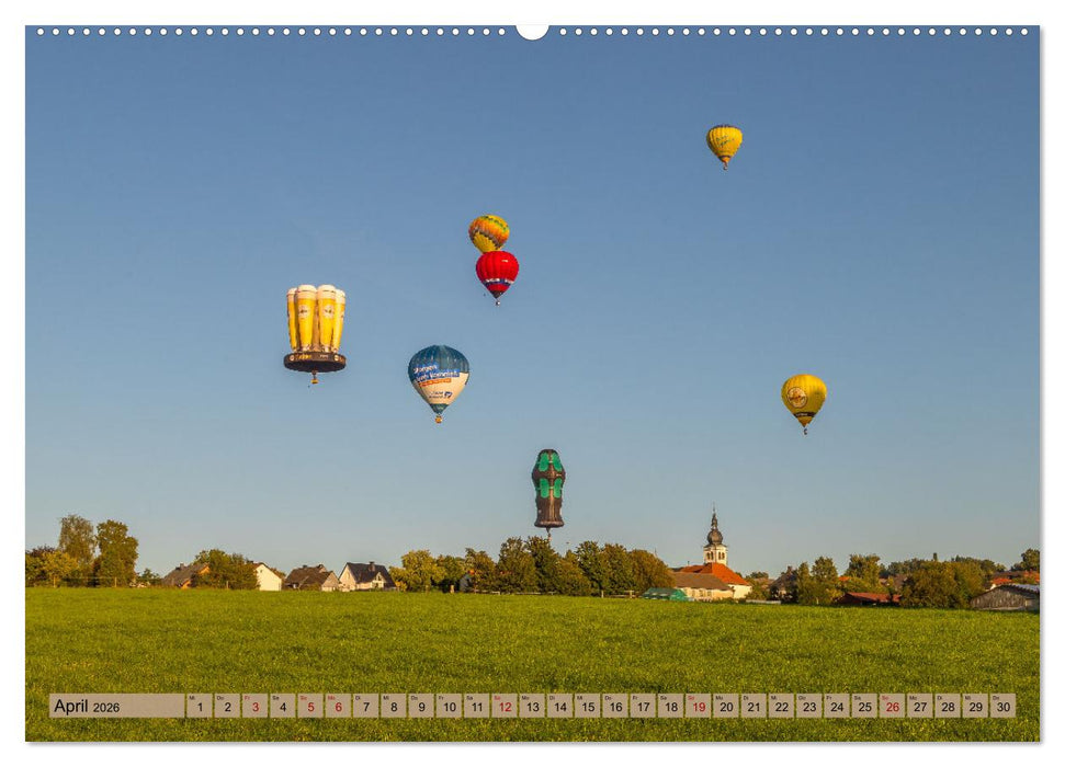 Montgolfiade der Ballone im Sauerland (CALVENDO Premium Wandkalender 2026)
