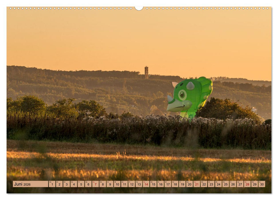Montgolfiade der Ballone im Sauerland (CALVENDO Premium Wandkalender 2026)