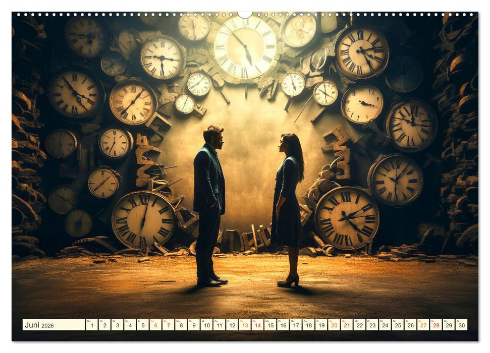 Keine Zukunft ohne die Zeit (CALVENDO Premium Wandkalender 2026)