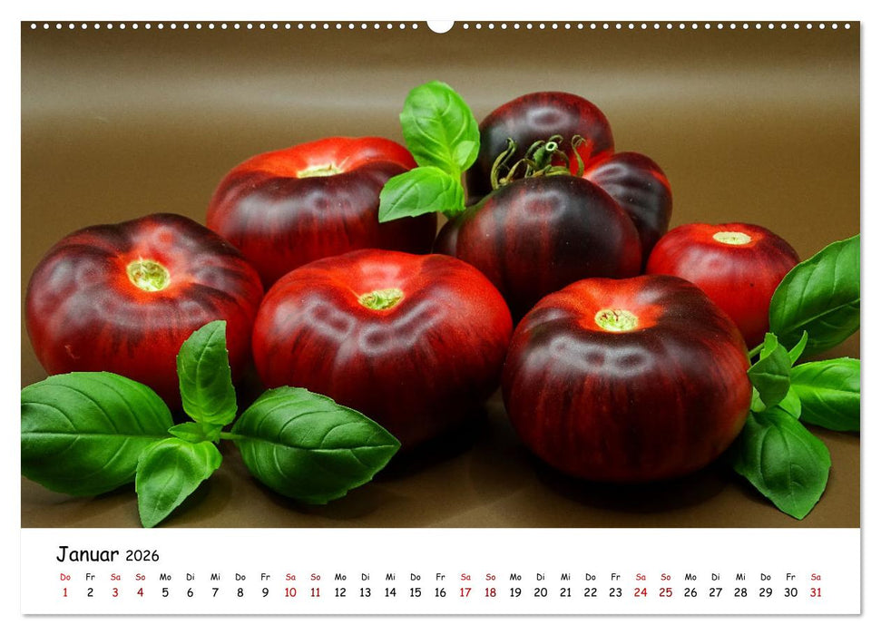 Tomaten Satt (CALVENDO Wandkalender 2026)