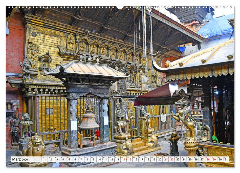 LALITPUR, die alte Königsstadt (CALVENDO Wandkalender 2026)