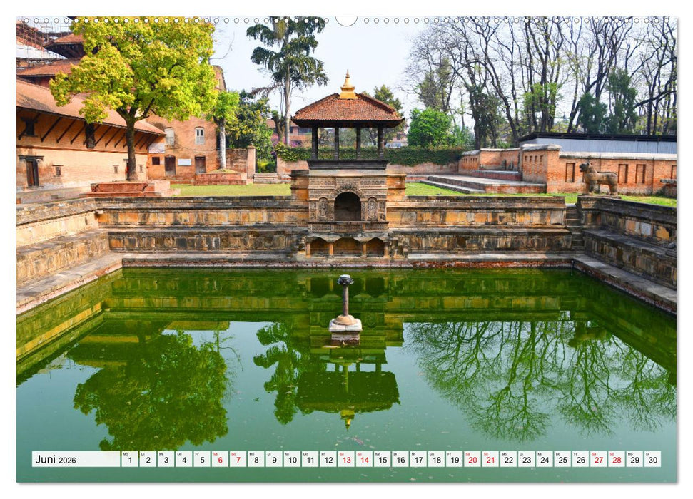 LALITPUR, die alte Königsstadt (CALVENDO Wandkalender 2026)