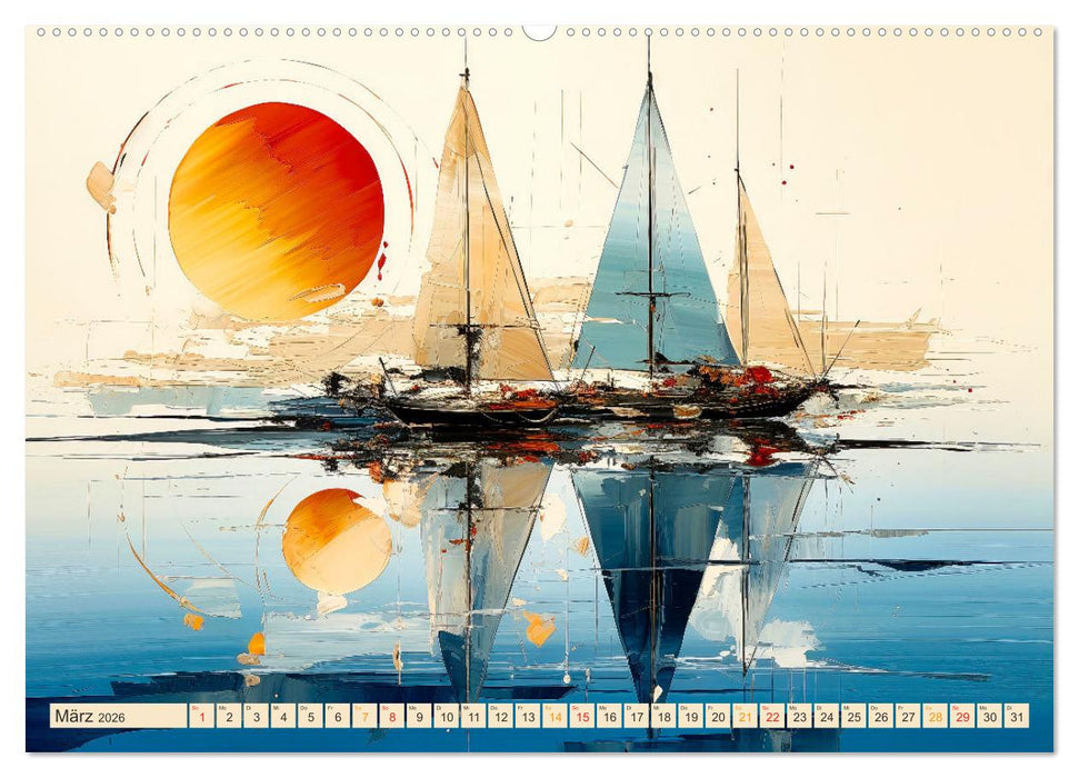 Segeln, der Traum beginnt (CALVENDO Wandkalender 2026)
