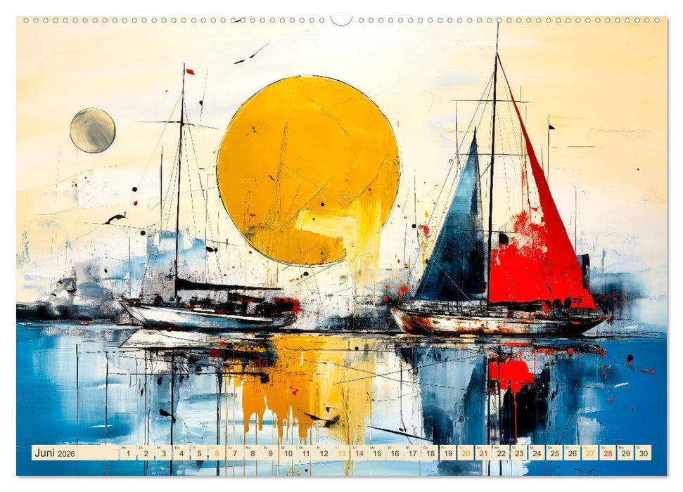 Segeln, der Traum beginnt (CALVENDO Wandkalender 2026)
