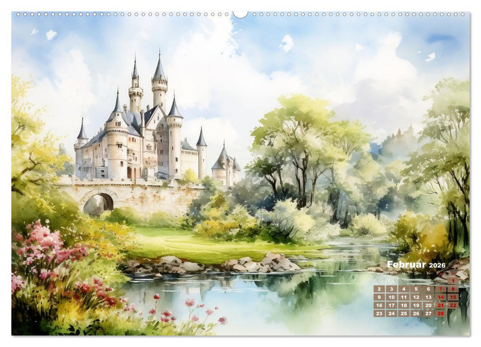 Nah am Wasser gebaut (CALVENDO Wandkalender 2026)