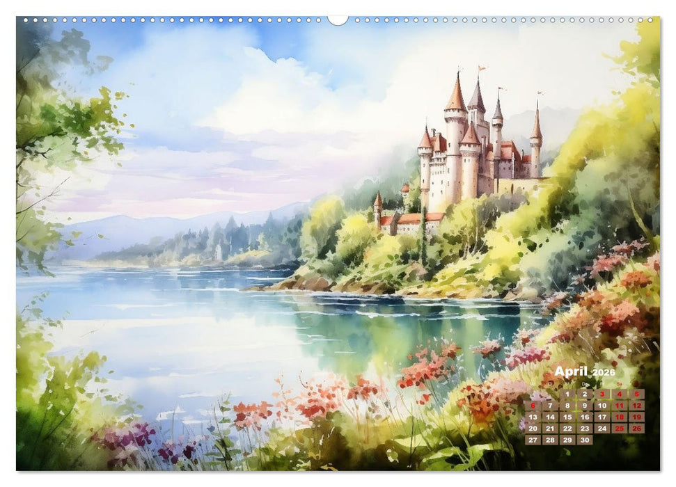 Nah am Wasser gebaut (CALVENDO Wandkalender 2026)