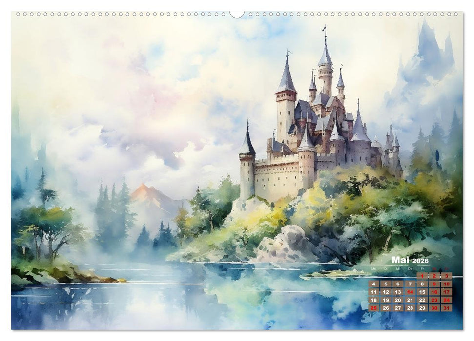 Nah am Wasser gebaut (CALVENDO Wandkalender 2026)