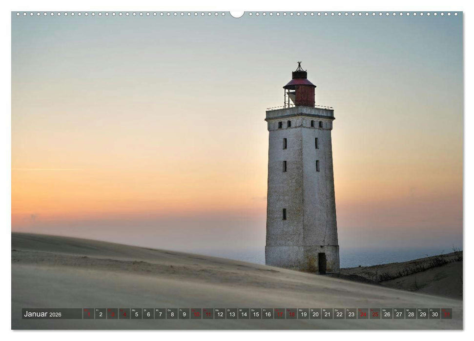 Rubjerg Knude Fyr - Ein Leuchtturm auf Abwegen (CALVENDO Premium Wandkalender 2026)