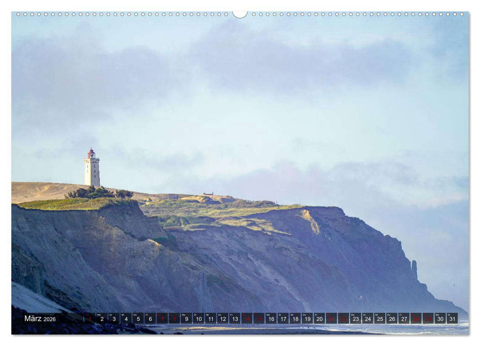Rubjerg Knude Fyr - Ein Leuchtturm auf Abwegen (CALVENDO Premium Wandkalender 2026)