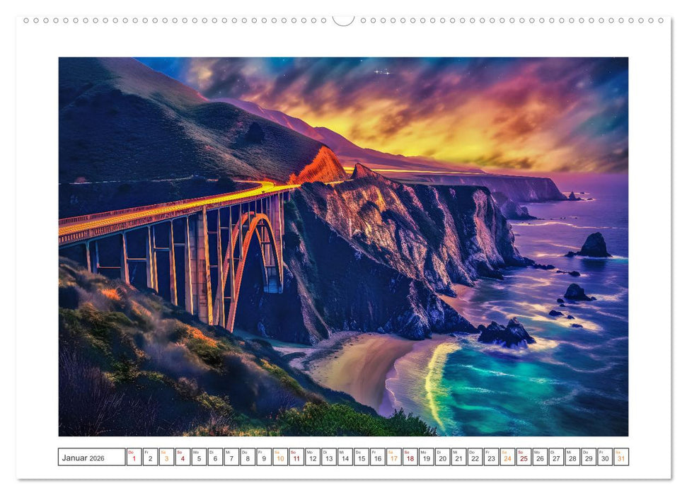 Berühmte Brückenwunder (CALVENDO Wandkalender 2026)