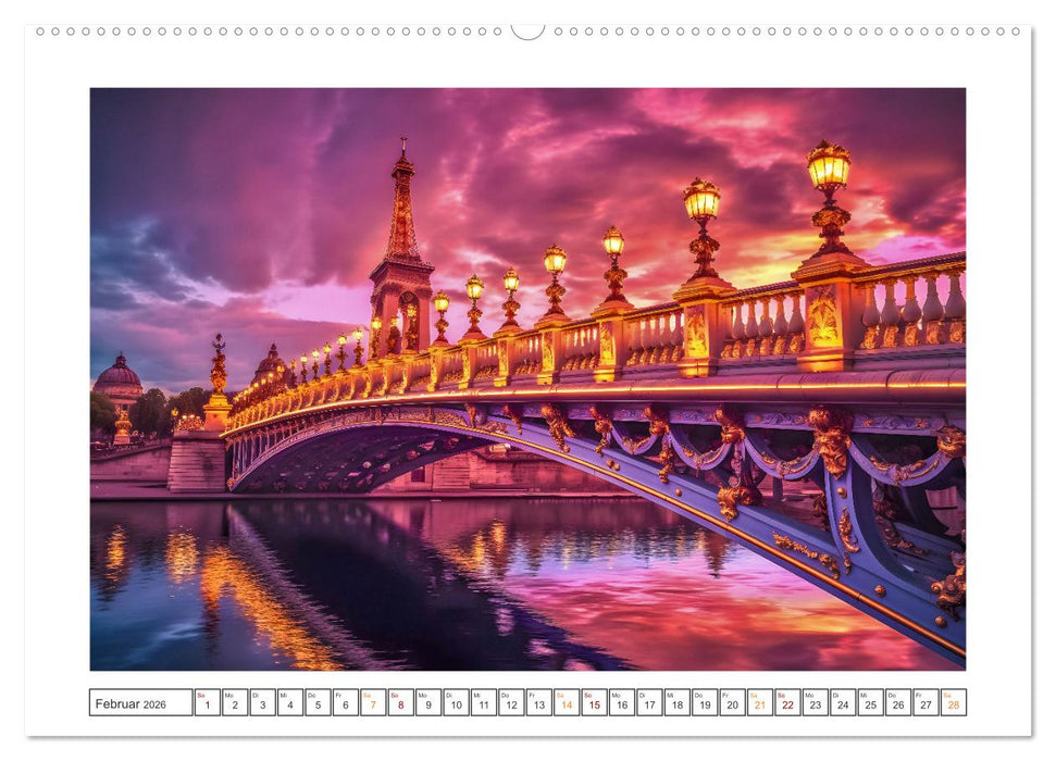 Berühmte Brückenwunder (CALVENDO Wandkalender 2026)