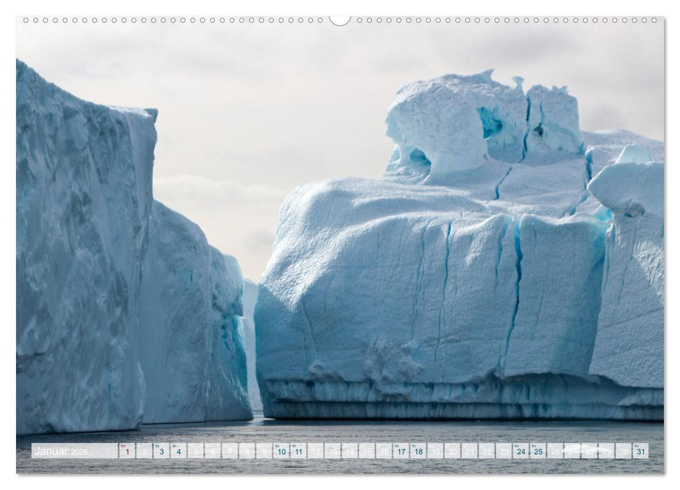 Grönland intensiv (CALVENDO Premium Wandkalender 2026)