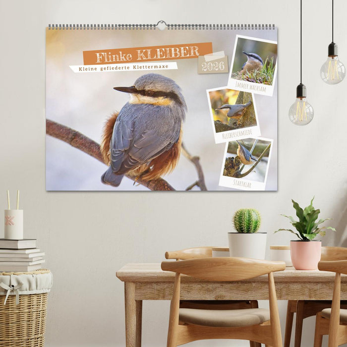 Flinke Kleiber (CALVENDO Wandkalender 2026)