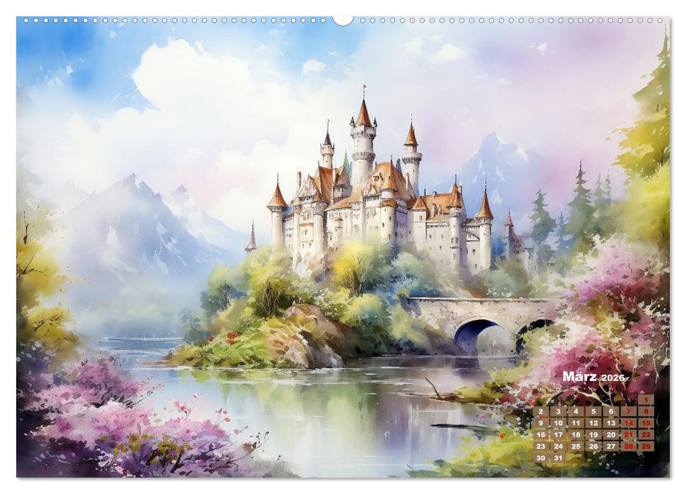 Nah am Wasser gebaut (CALVENDO Premium Wandkalender 2026)