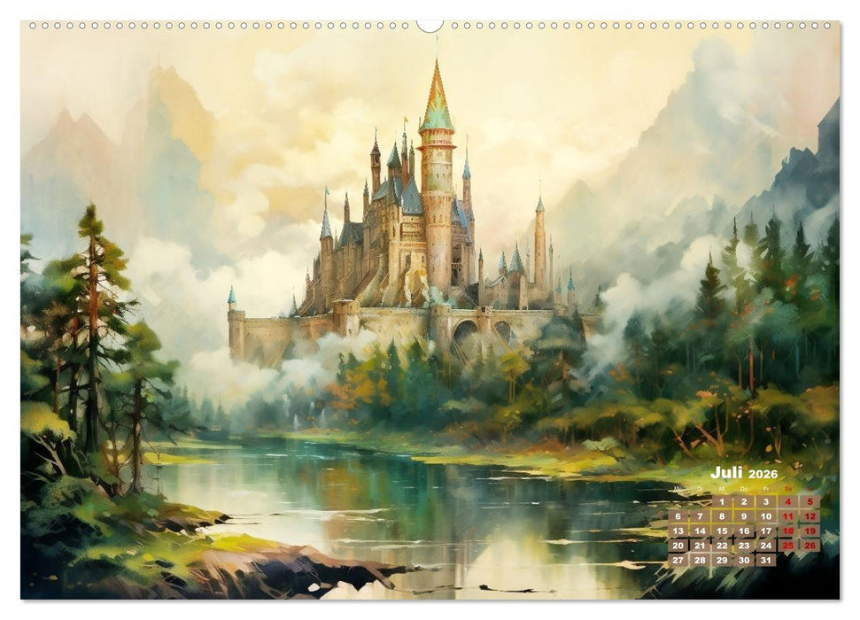 Nah am Wasser gebaut (CALVENDO Premium Wandkalender 2026)