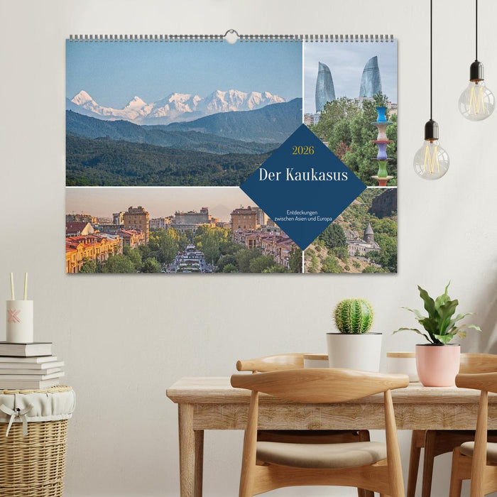 Der Kaukasus - Entdeckungen zwischen Asien und Europa (CALVENDO Wandkalender 2026)