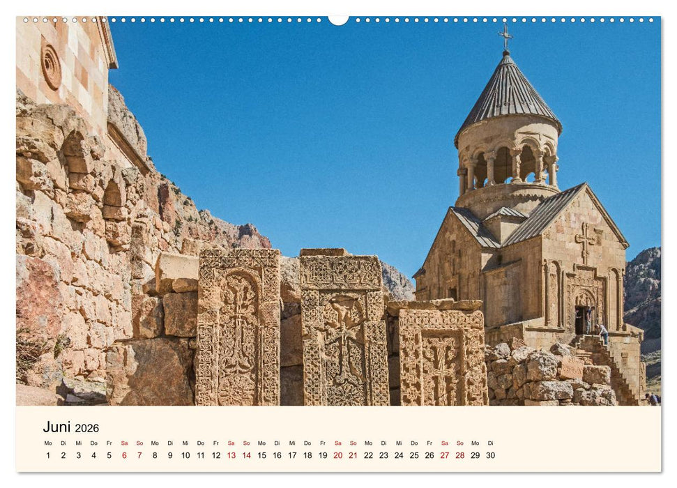 Der Kaukasus - Entdeckungen zwischen Asien und Europa (CALVENDO Wandkalender 2026)