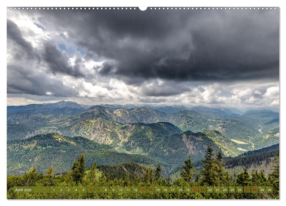 Idyllische Landschaften am Tegernsee (CALVENDO Premium Wandkalender 2026)