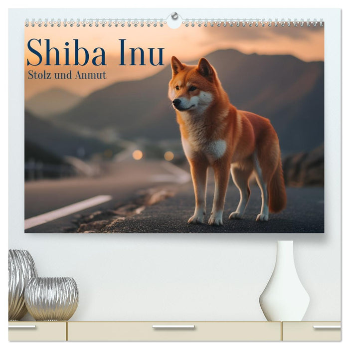 Shiba Inu - Stolz und Anmut (CALVENDO Premium Wandkalender 2026)