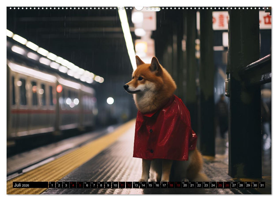 Shiba Inu - Stolz und Anmut (CALVENDO Premium Wandkalender 2026)
