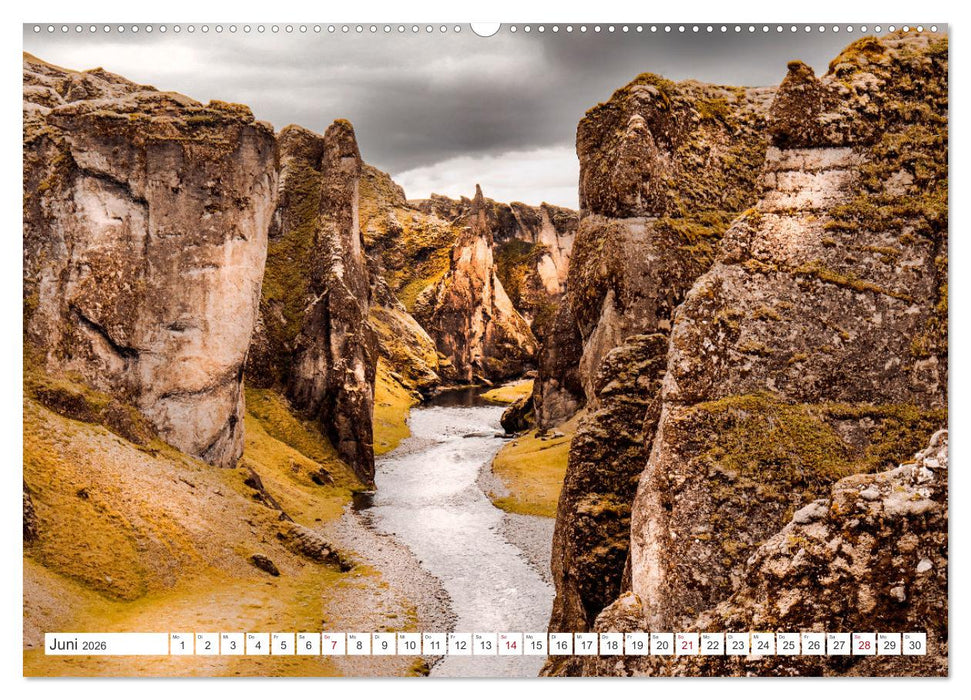 Magie des Nordens, Island und Norwegen (CALVENDO Wandkalender 2026)