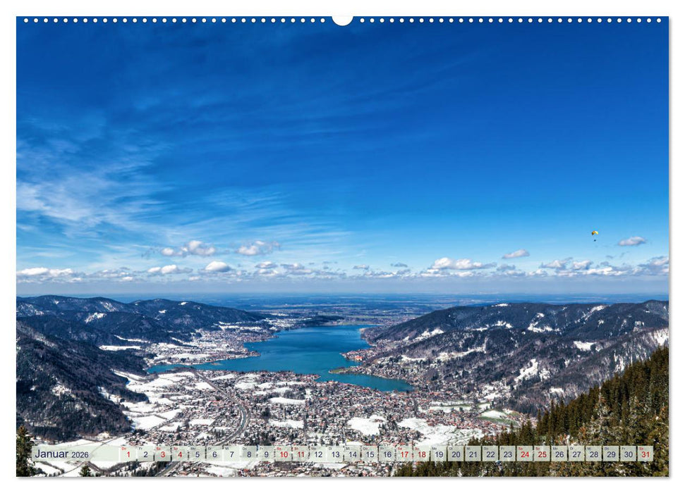 Malerischer Tegernsee (CALVENDO Wandkalender 2026)