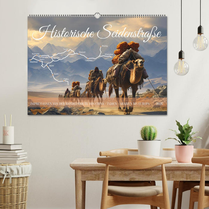 Historische Seidenstraße (CALVENDO Wandkalender 2026)