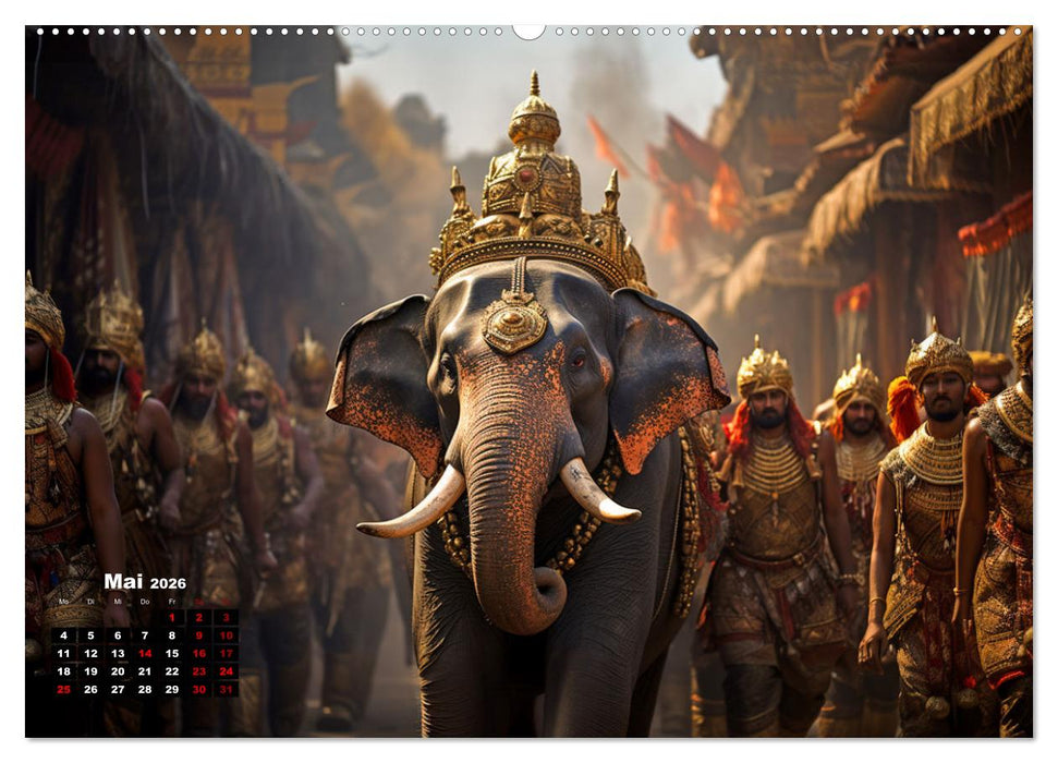 Historische Seidenstraße (CALVENDO Wandkalender 2026)