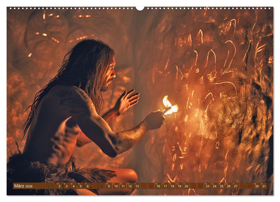 Steinzeit Galerie (CALVENDO Wandkalender 2026)