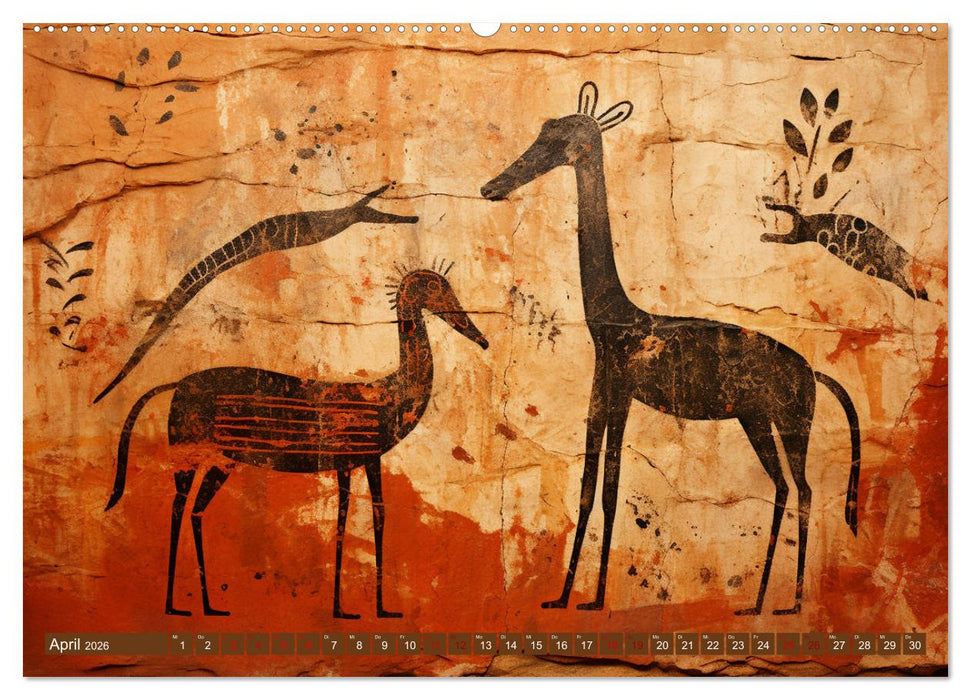 Steinzeit Galerie (CALVENDO Wandkalender 2026)