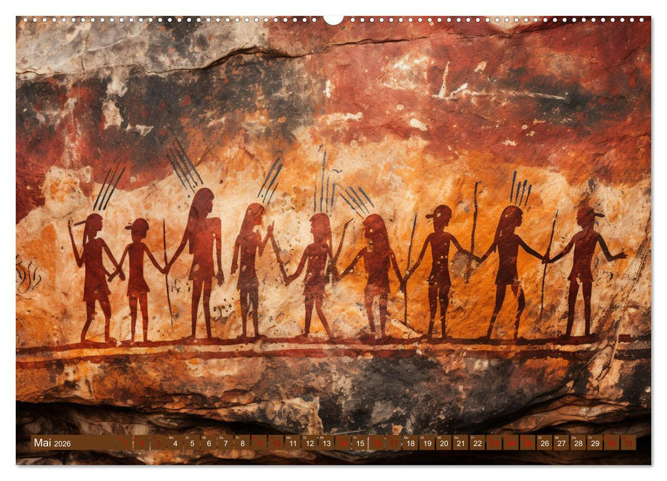 Steinzeit Galerie (CALVENDO Wandkalender 2026)