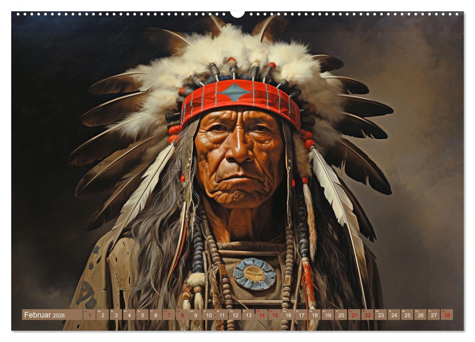 Indianische Impressionen (CALVENDO Wandkalender 2026)