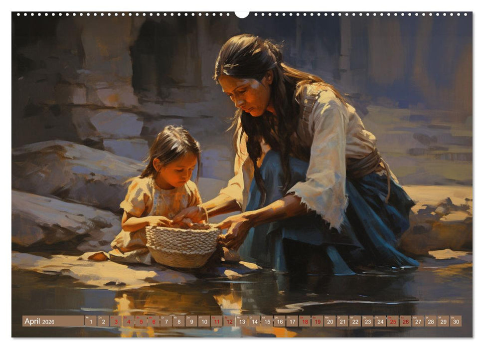 Indianische Impressionen (CALVENDO Wandkalender 2026)