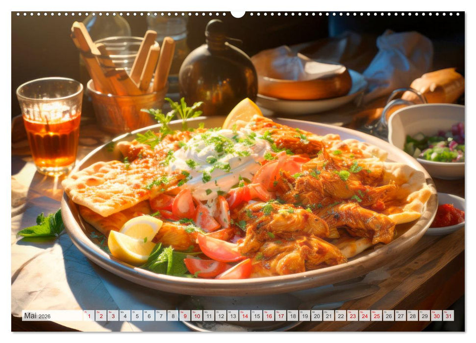 STREET FOOD Genuss International (CALVENDO Premium Wandkalender 2026)