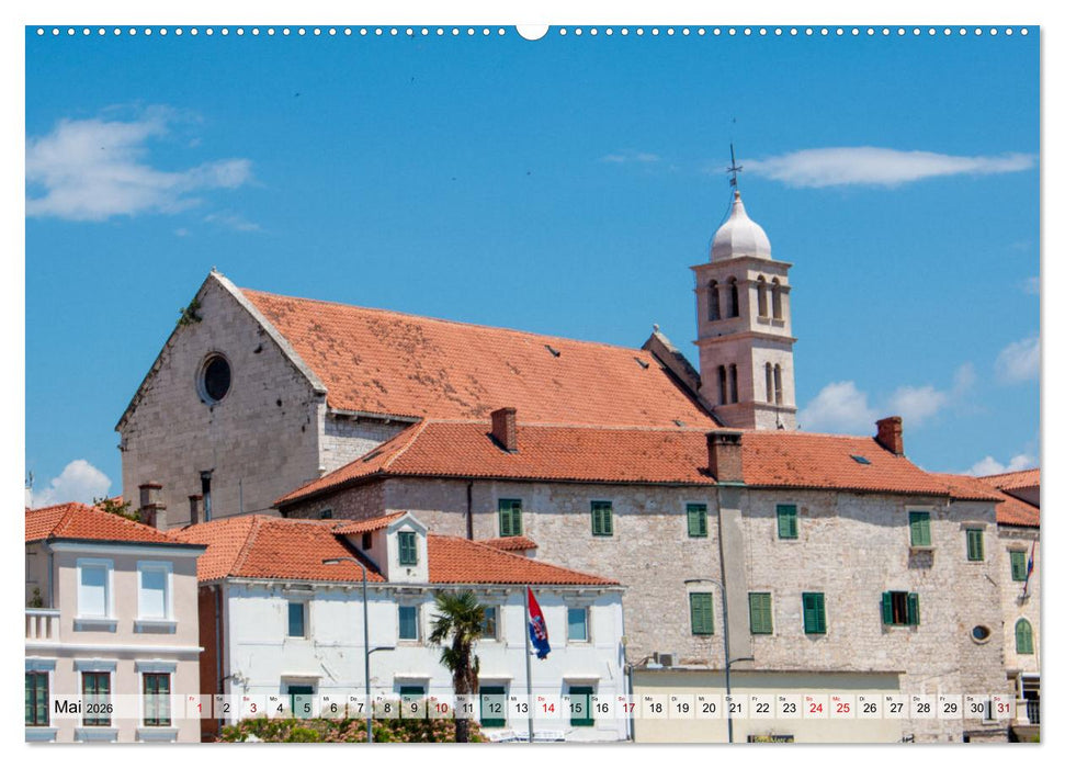 Šibenik - Mittelalterliche Metropole in Kroatien (CALVENDO Premium Wandkalender 2026)