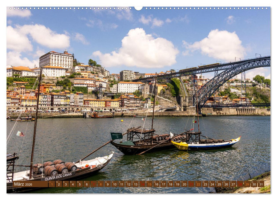 Faszinierende Städte Westeuropas - von Lissabon bis Antwerpen (CALVENDO Premium Wandkalender 2026)