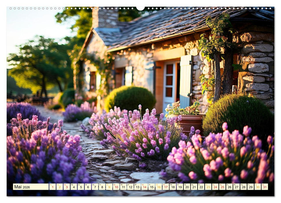 Provence Urlaubsträume (CALVENDO Wandkalender 2026)