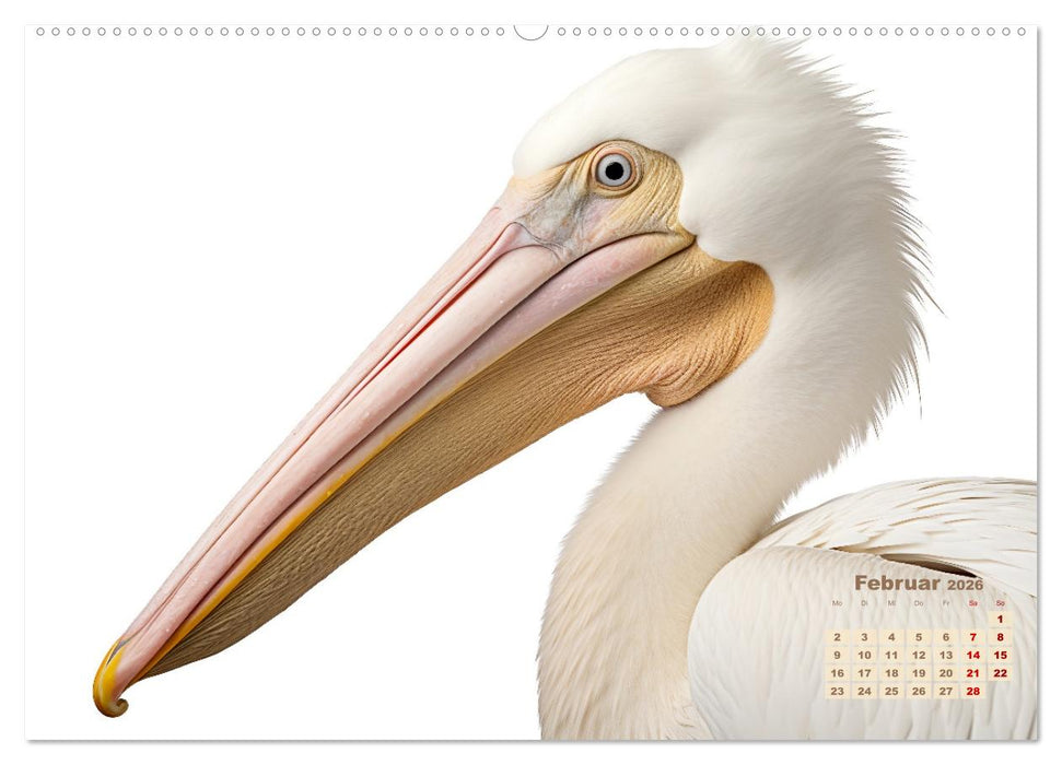 Weiße Tierwelt (CALVENDO Wandkalender 2026)