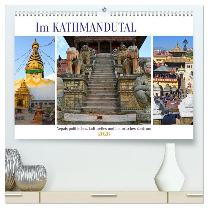 Im Kathmandutal (CALVENDO Premium Wandkalender 2026)