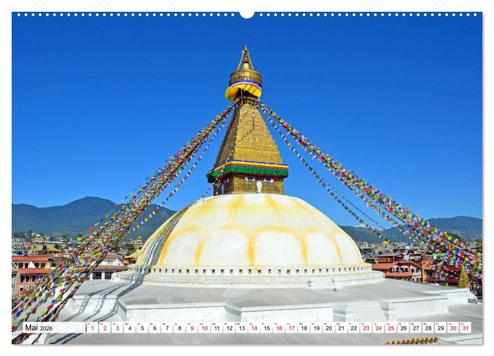 Im Kathmandutal (CALVENDO Premium Wandkalender 2026)