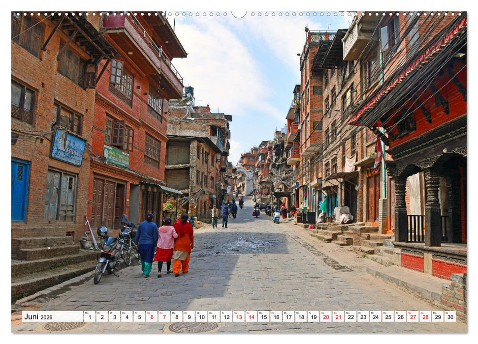 Im Kathmandutal (CALVENDO Premium Wandkalender 2026)