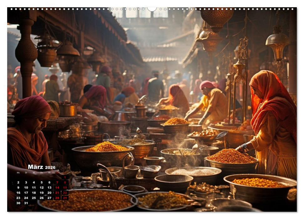 Historische Seidenstraße (CALVENDO Premium Wandkalender 2026)