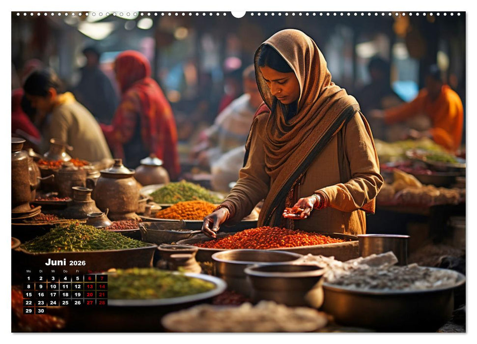Historische Seidenstraße (CALVENDO Premium Wandkalender 2026)