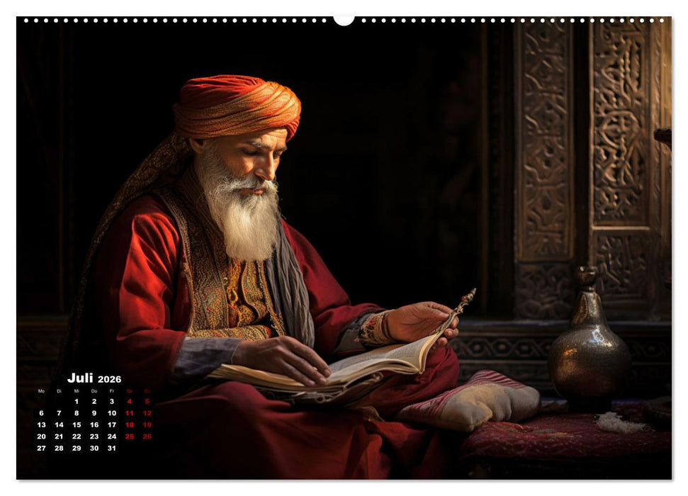 Historische Seidenstraße (CALVENDO Premium Wandkalender 2026)